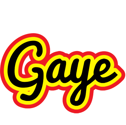 Gaye flaming logo