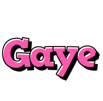 Gaye girlish logo