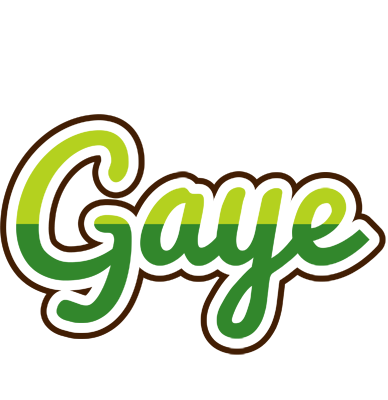 Gaye golfing logo