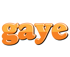 Gaye orange logo