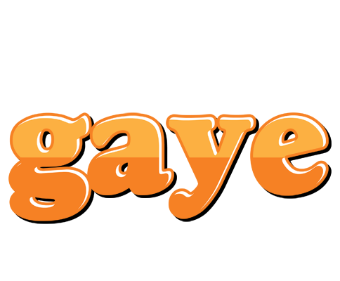 Gaye orange logo