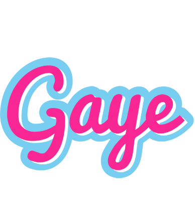 Gaye popstar logo