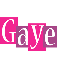 Gaye whine logo