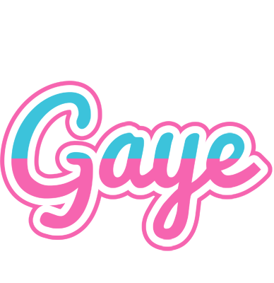 Gaye woman logo
