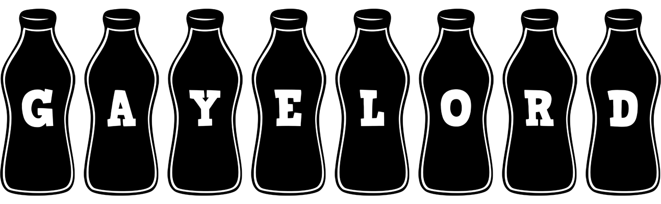 Gayelord bottle logo