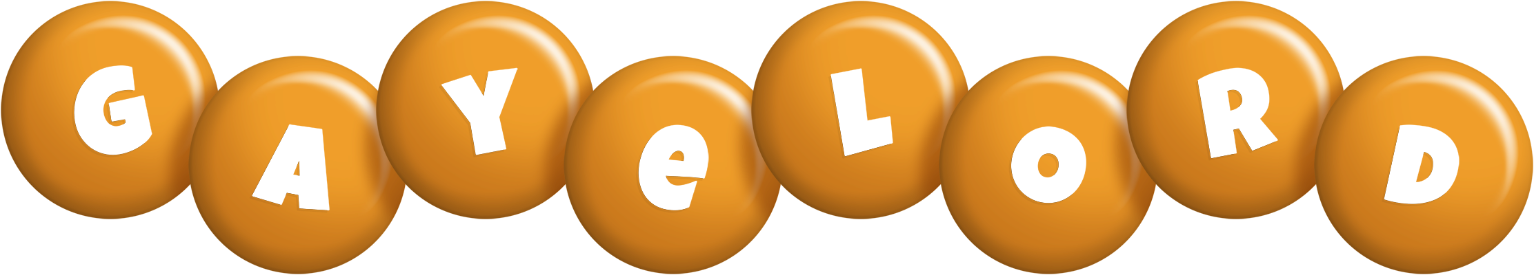 Gayelord candy-orange logo