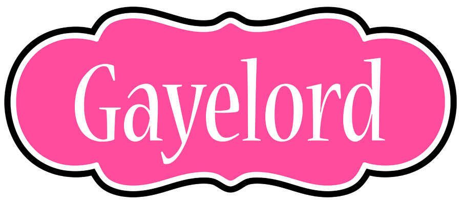 Gayelord invitation logo
