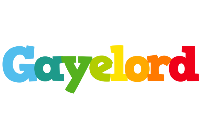 Gayelord rainbows logo