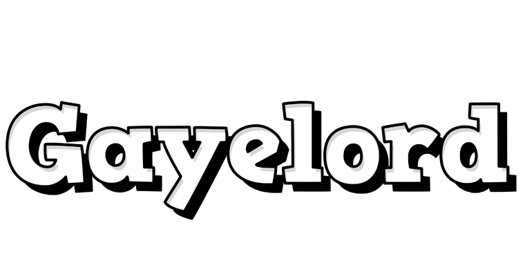 Gayelord snowing logo