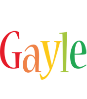 Gayle birthday logo