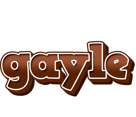 Gayle brownie logo