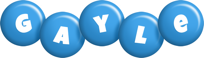 Gayle candy-blue logo