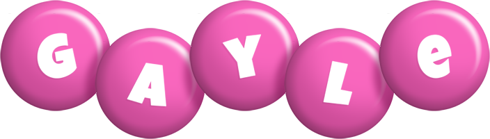 Gayle candy-pink logo