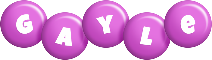 Gayle candy-purple logo