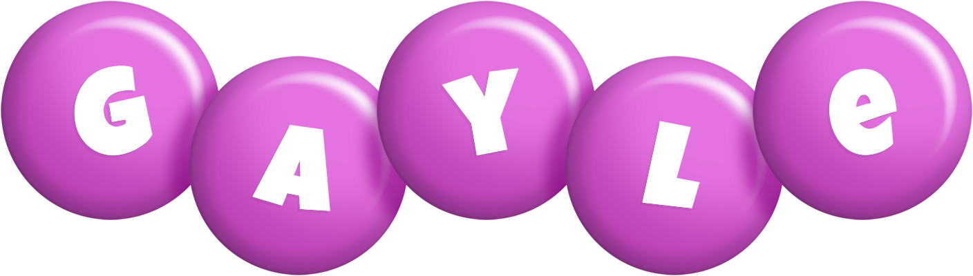 Gayle candy-purple logo