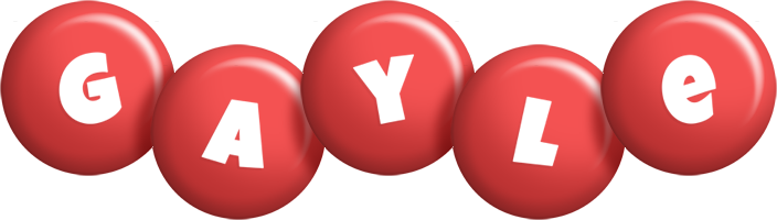 Gayle candy-red logo