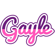 Gayle cheerful logo