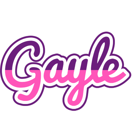 Gayle cheerful logo