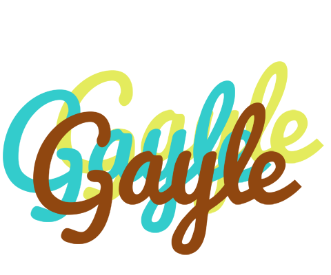 Gayle cupcake logo