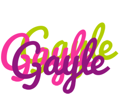 Gayle flowers logo