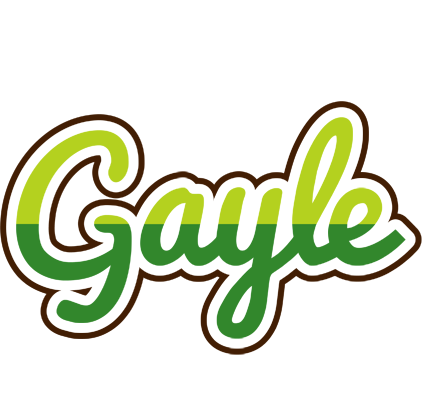 Gayle golfing logo