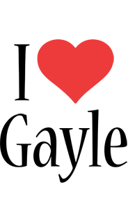 Gayle i-love logo