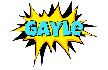 Gayle indycar logo