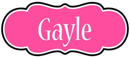 Gayle invitation logo