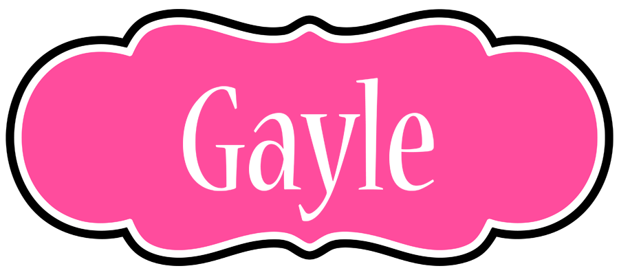 Gayle invitation logo