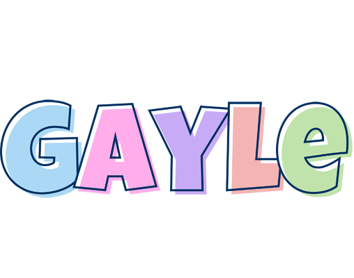 Gayle pastel logo