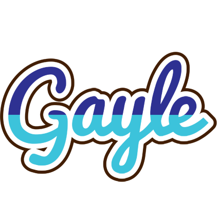 Gayle raining logo