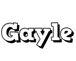 Gayle snowing logo