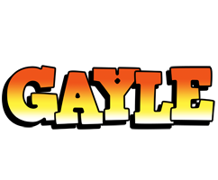 Gayle sunset logo