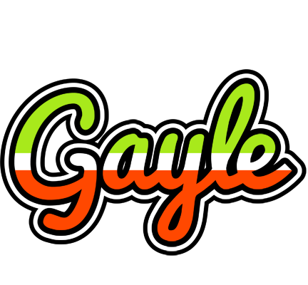 Gayle superfun logo