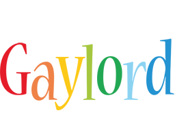 Gaylord birthday logo