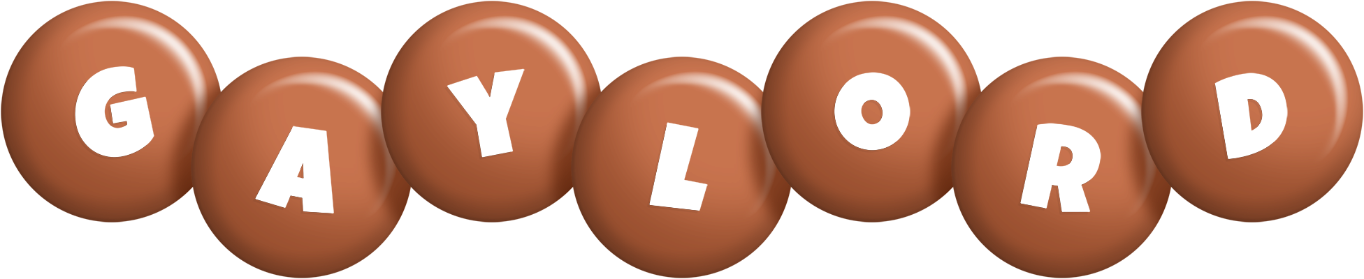 Gaylord candy-brown logo