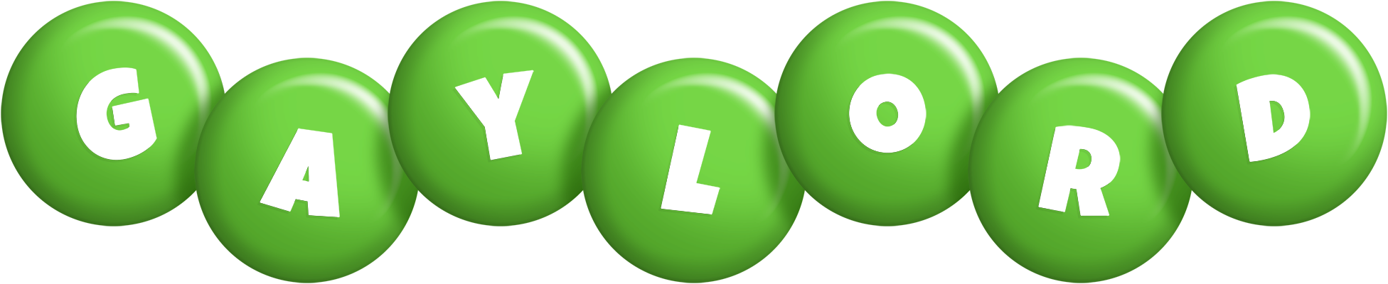 Gaylord candy-green logo