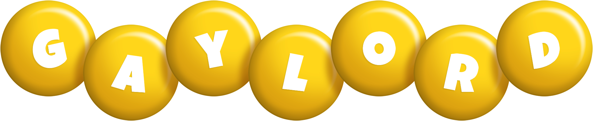 Gaylord candy-yellow logo