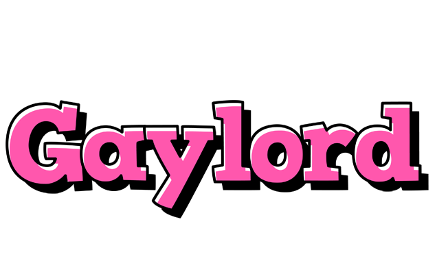 Gaylord girlish logo