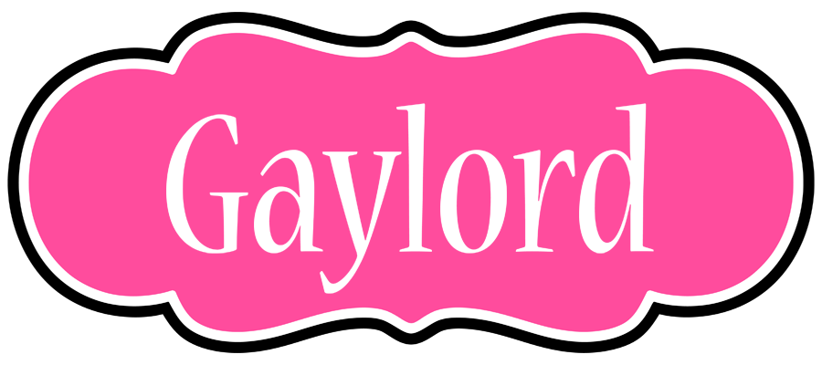 Gaylord invitation logo
