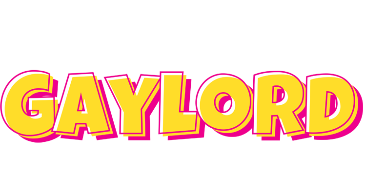 Gaylord kaboom logo