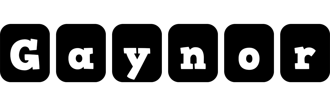 Gaynor box logo
