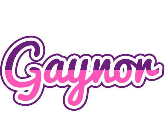 Gaynor cheerful logo