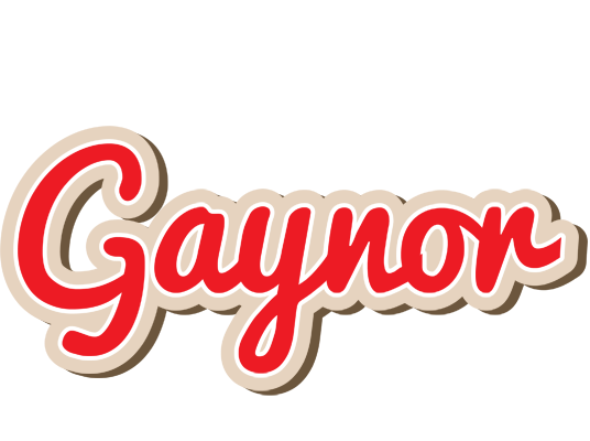 Gaynor chocolate logo