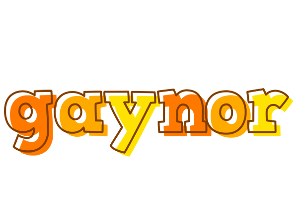 Gaynor desert logo