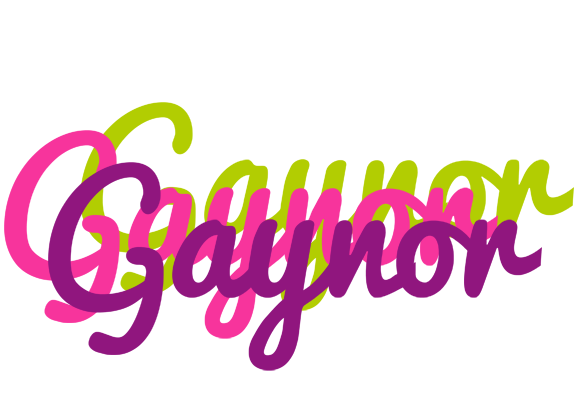 Gaynor flowers logo