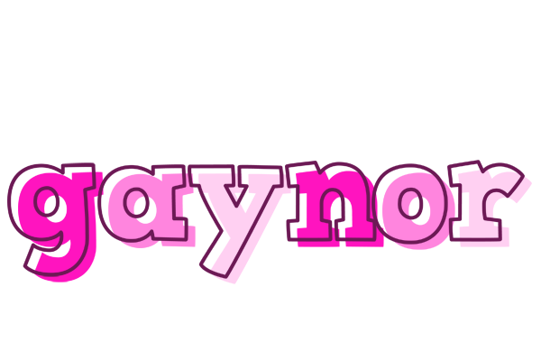 Gaynor hello logo