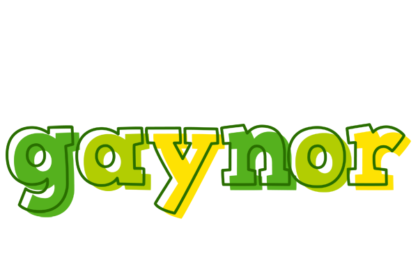 Gaynor juice logo
