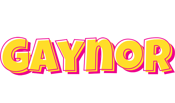 Gaynor kaboom logo