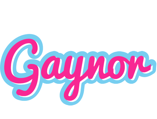 Gaynor popstar logo
